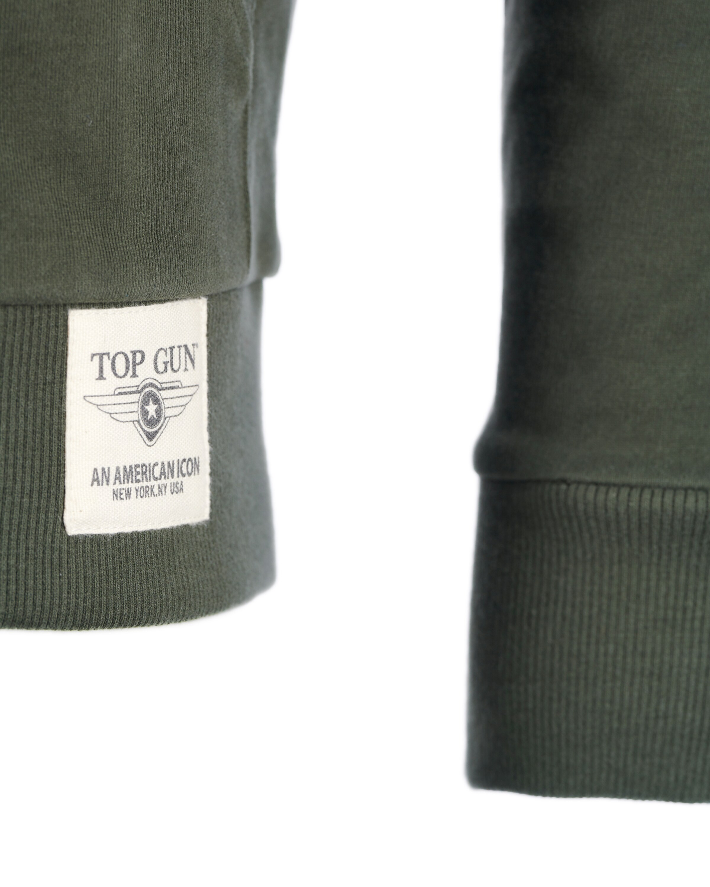 TOP GUN Sweatshirt in Green