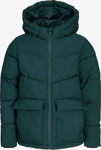 Jack & Jones Junior Between-Season Jacket 'Vesterbro' in Green: front