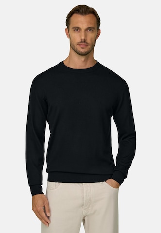 Boggi Milano Pullover in Schwarz: Vorderseite