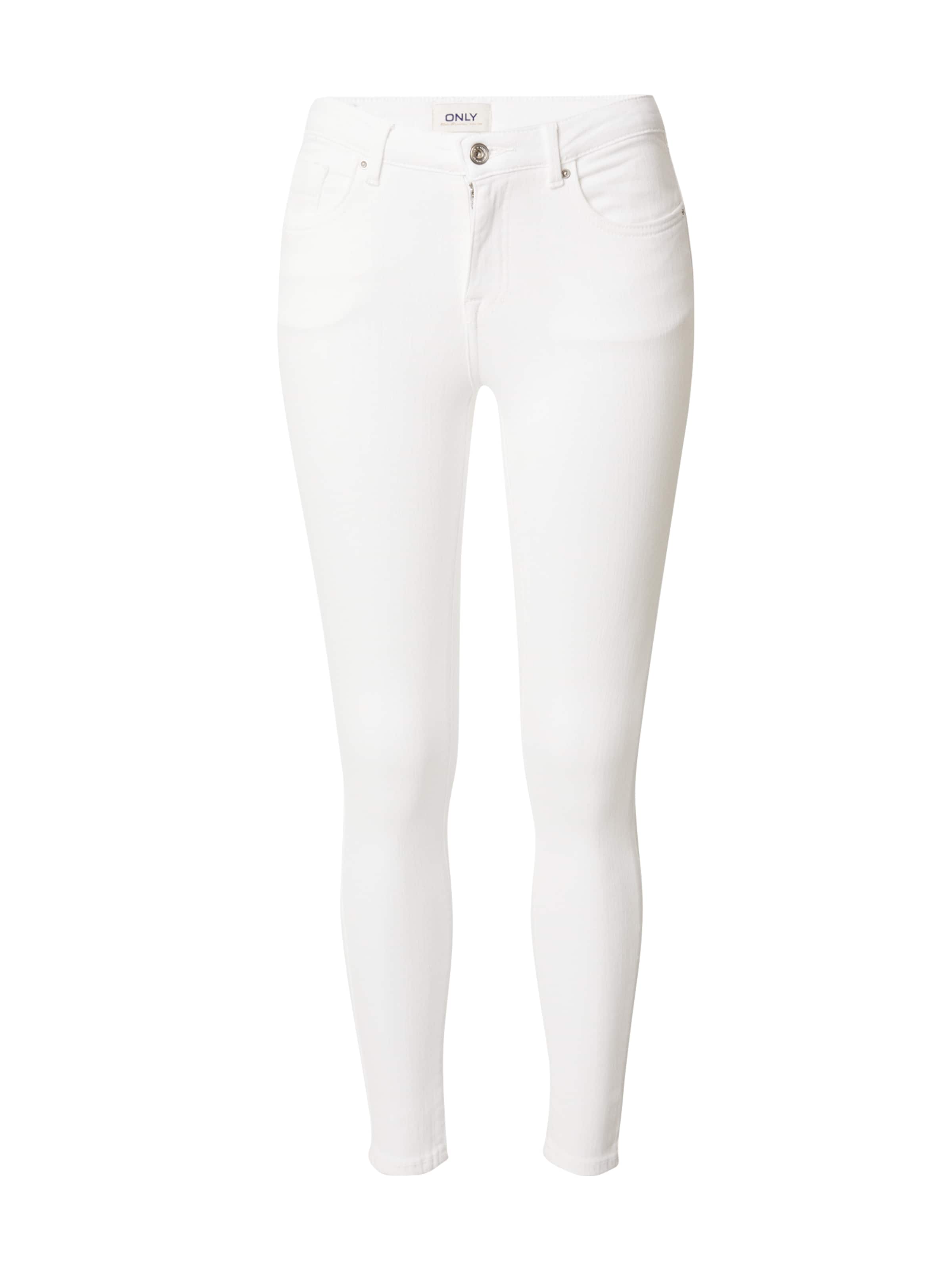 ONLY Skinny Τζιν 'ONLPower' σε λευκό: μπροστά