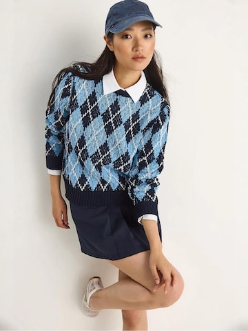 Bianco Lucci Pullover in Blau