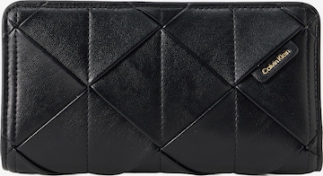 juoda Calvin Klein Piniginė: priekis