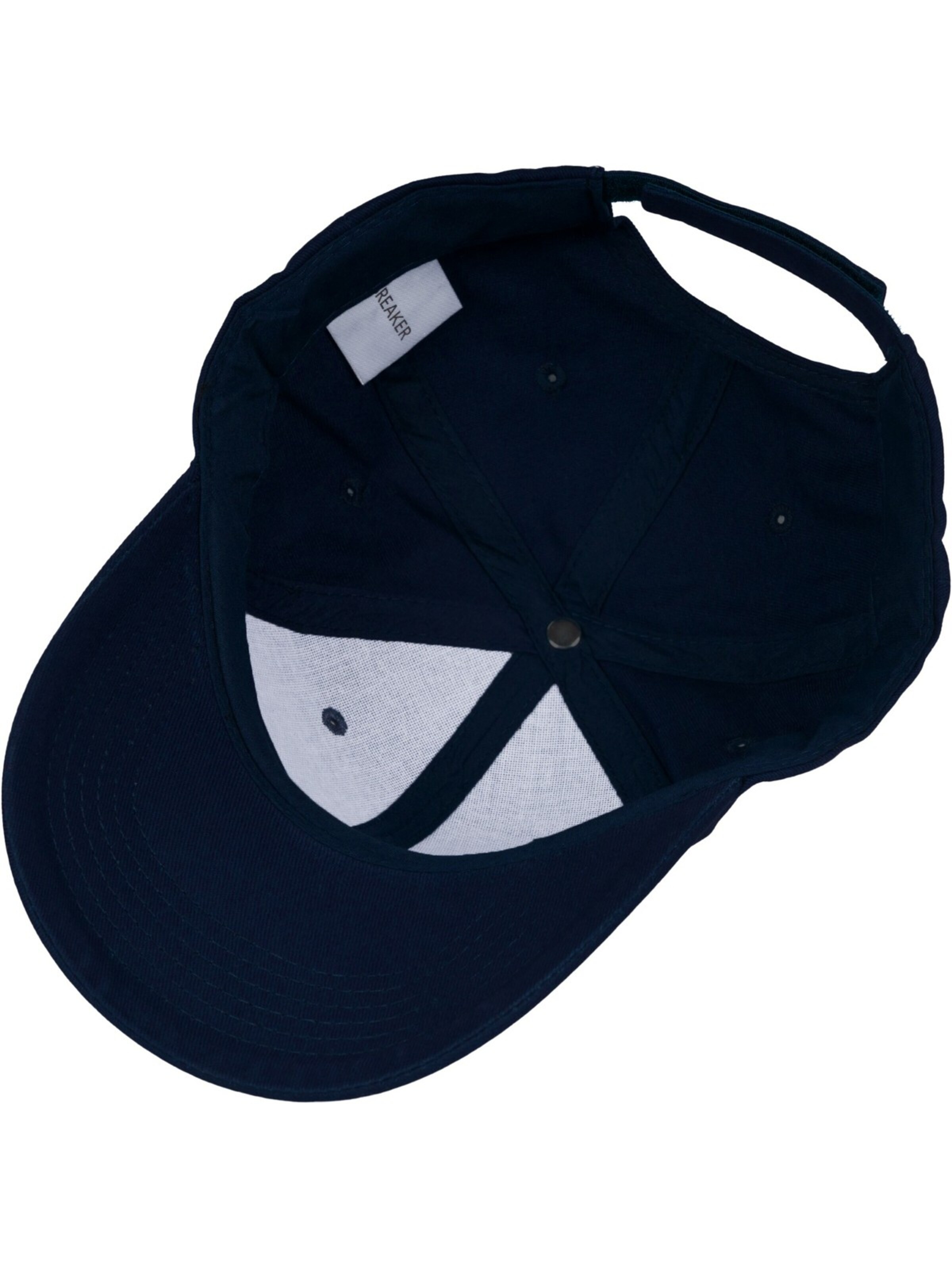 styleBREAKER Cap 'Baseball Cap Einfarbig' in Blue