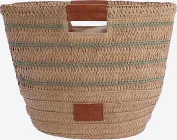 Don Algodon - Bolso de hombro 'Fione' en verde: frente