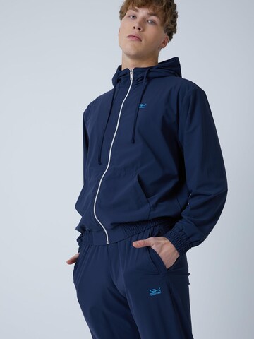SPORTKIND Trainingsjacke 'Trainingsjacke'‌‌‌‌‌‌‌‌‌ in Blau