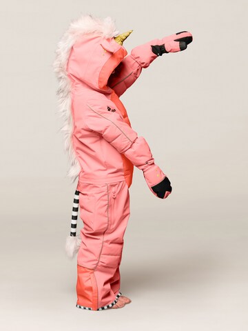 WeeDo Dungarees 'UNIDO Einhorn' in Orange