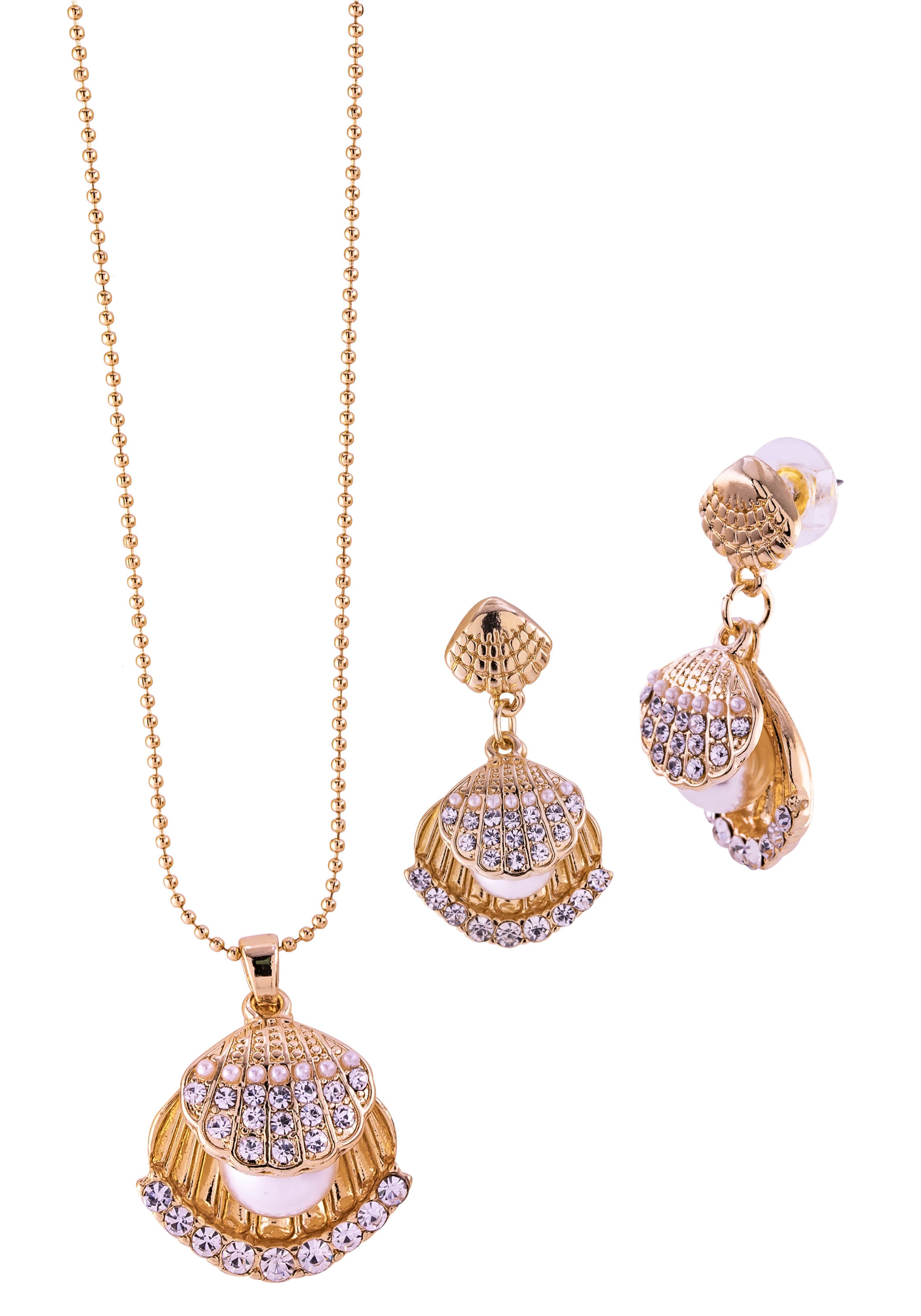 Parure de bijoux J. Jayz en or : devant