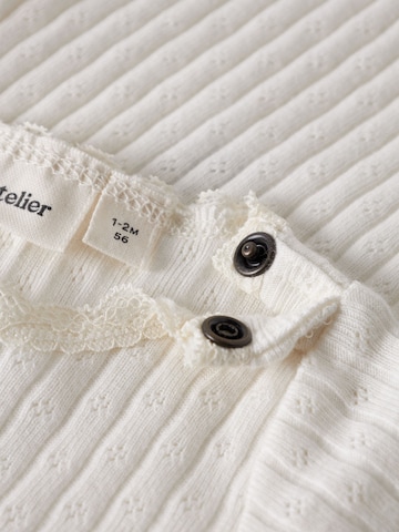 Lil'Atelier - Pijama entero/body en blanco