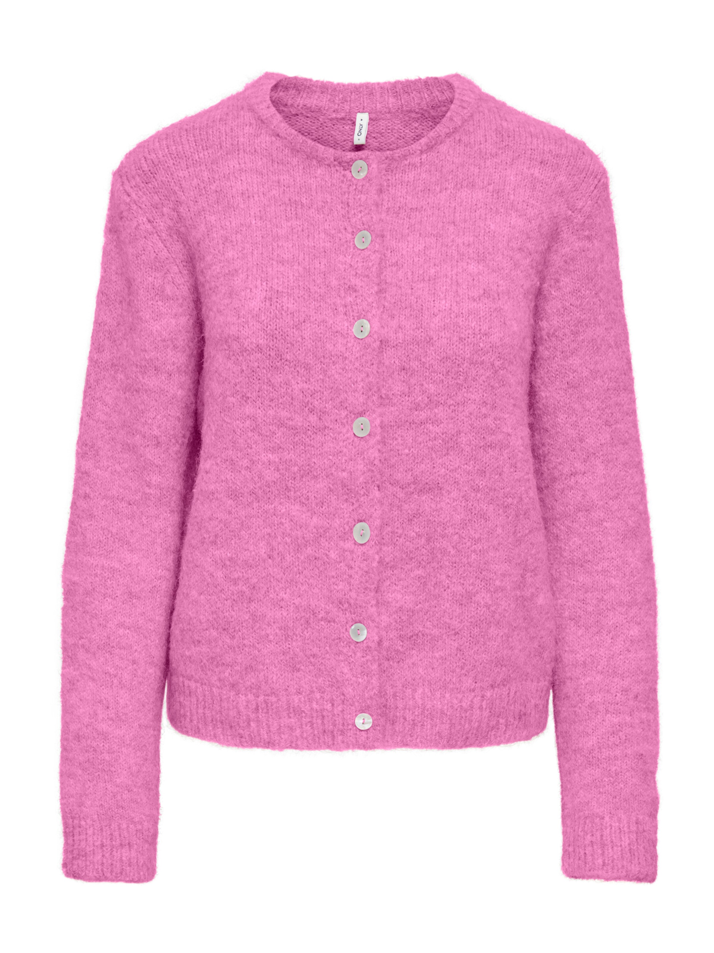 Cardigan 'ONLMAGGIE' ONLY en rose : devant