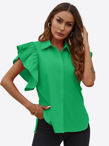 Bluză de la Imily Bela pe verde: față