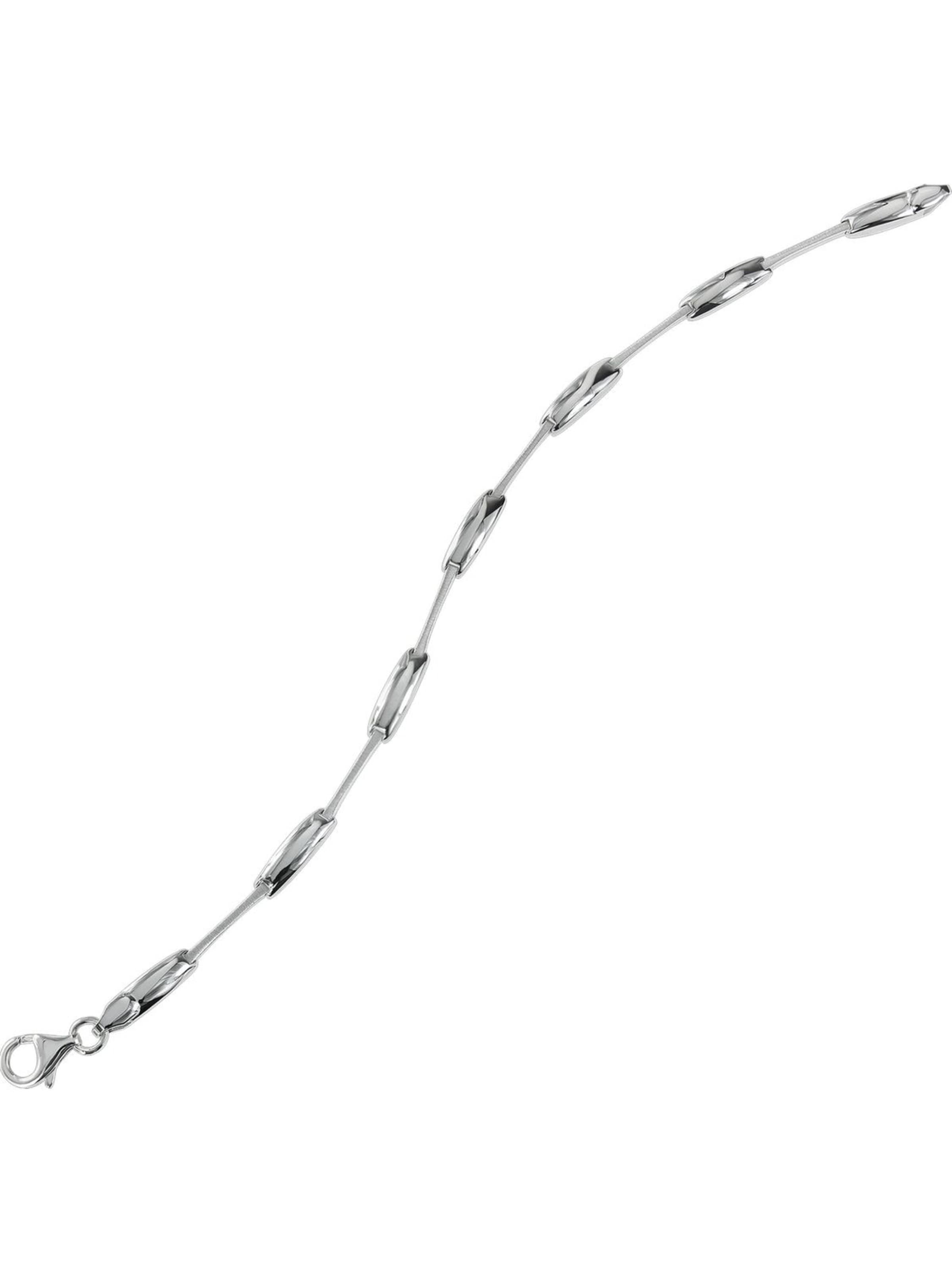 Balia Bracelet in Silver: front