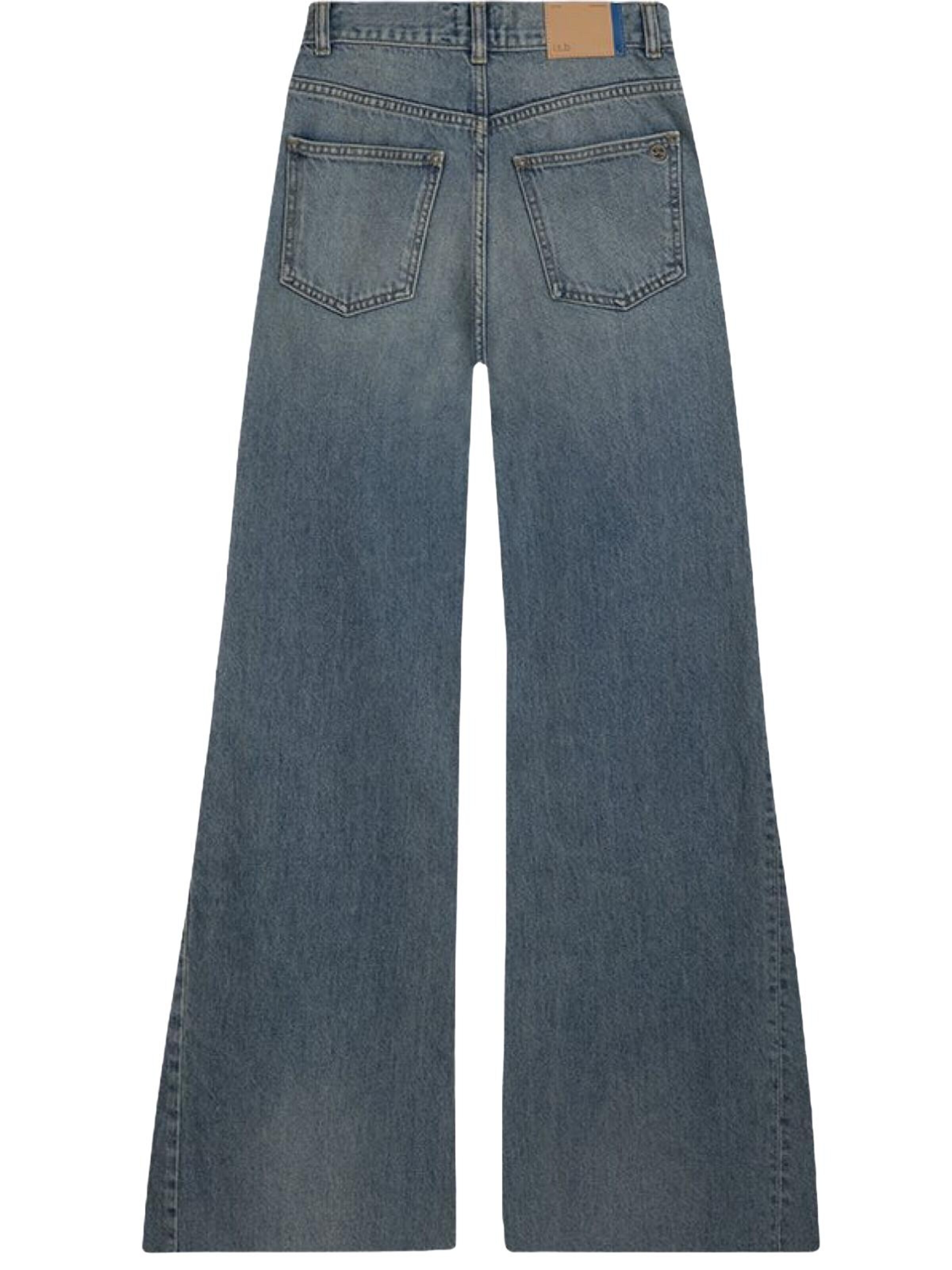 LTB Jeans - Acampanado Vaquero 'LTB Jeans Damen Louisa Schlagjeans mit hohem Bund' en azul