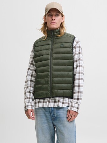JACK & JONES Liivi 'JJEBradley' värissä vihreä: etupuoli