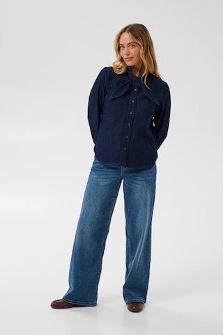 Kaffe Shirt in Blue