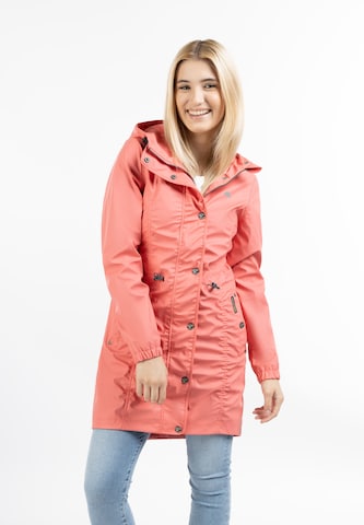 Schmuddelwedda Raincoat in Orange: front