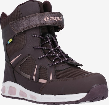 ZigZag Snow Boots 'Clementu' in Purple