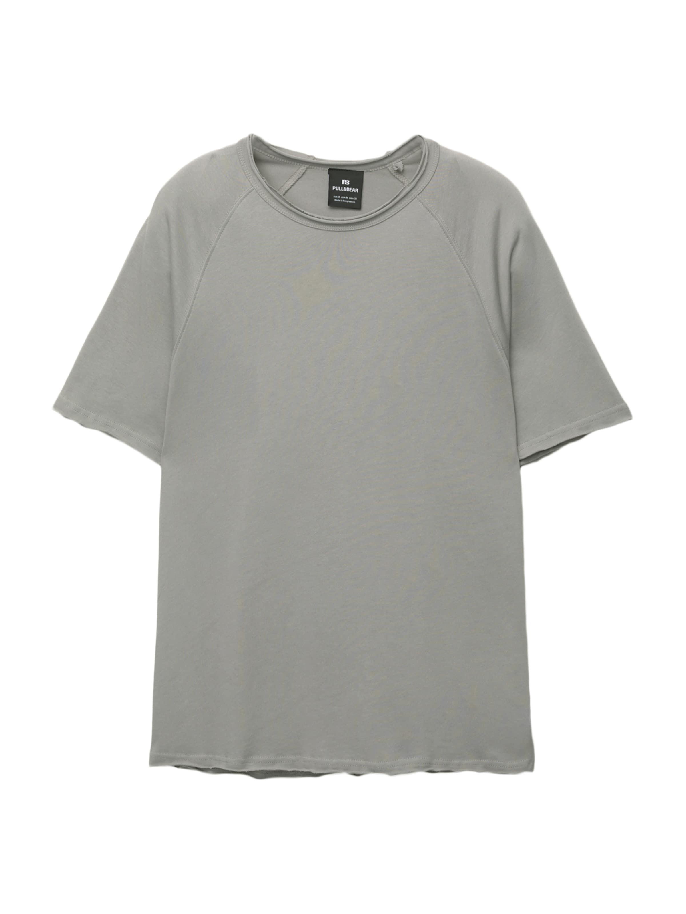 Pull&Bear Shirt in Grey: front