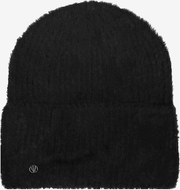 LOEVENICH Beanie in Black: front