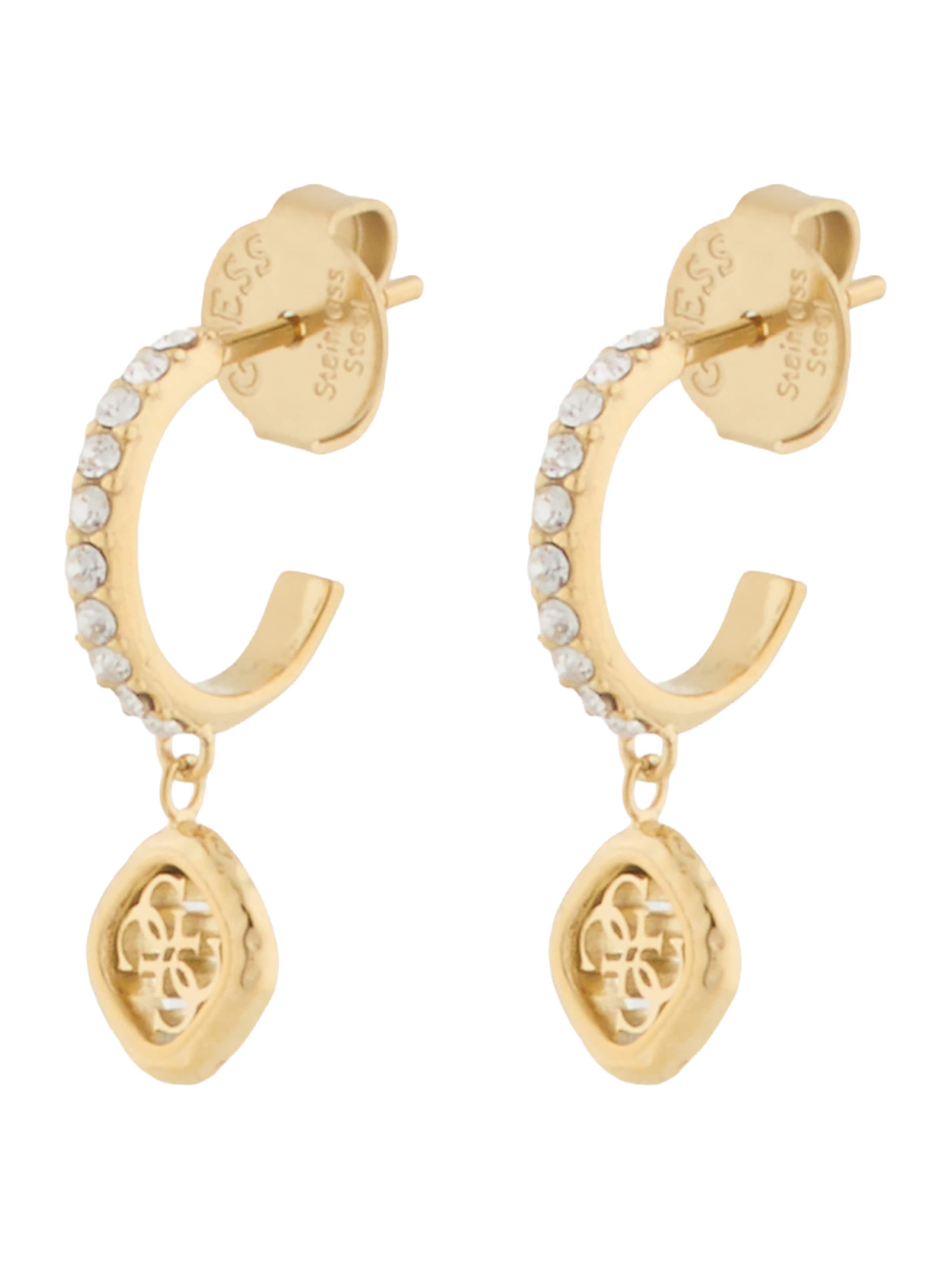 GUESS Øreringe i gul: forside