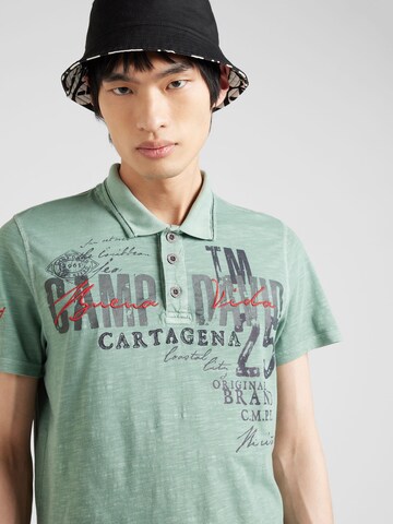 CAMP DAVID Majica | zelena barva