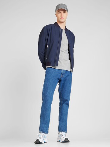 BOSS Between-season jacket 'Hanry' in Blue