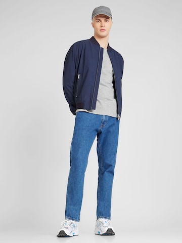 BOSS Black Between-Season Jacket 'Hanry' in Blue