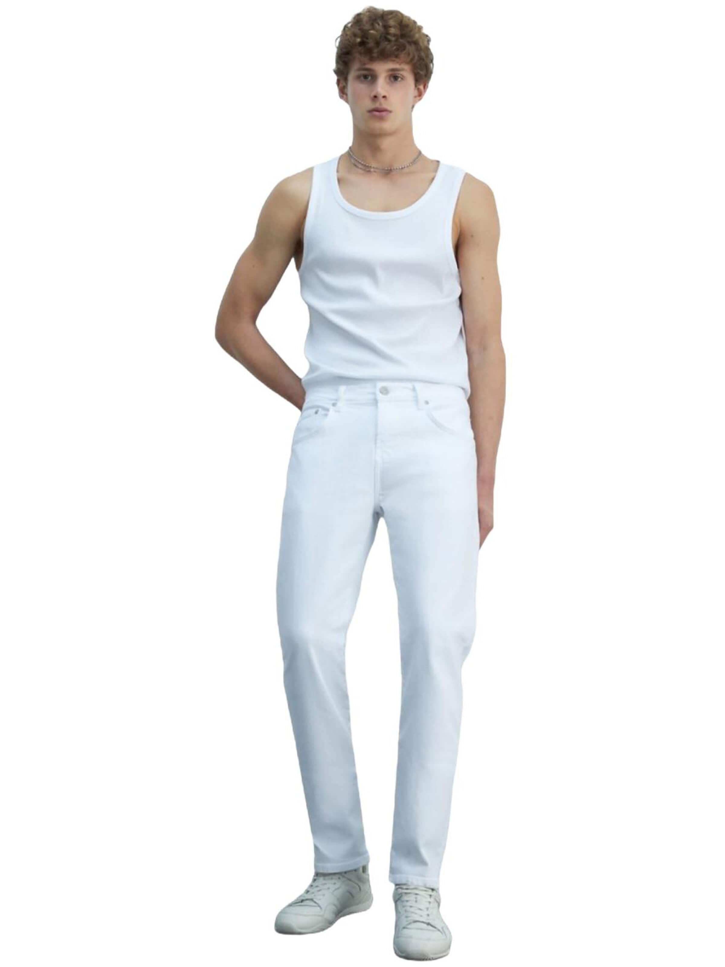LTB Jeans Slimfit Jeans 'LTB Jeans Herren Sawyer P Skinny Leg Mid Waist Jeanshose' in Wit