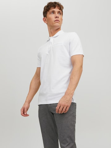 JACK & JONES Bluser & t-shirts 'Marseille' i hvid