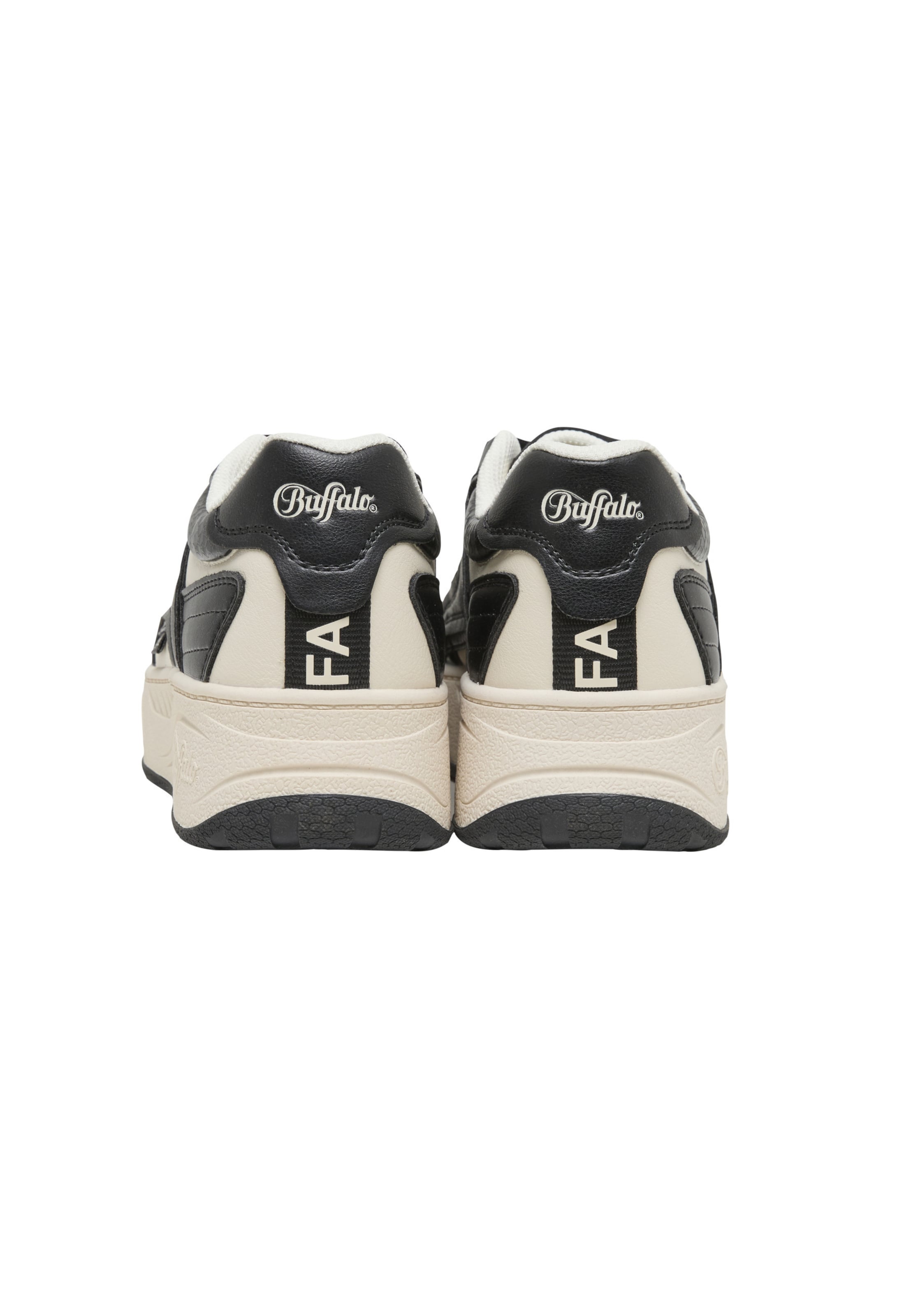 BUFFALO Sneakers laag 'Milano' in Zwart