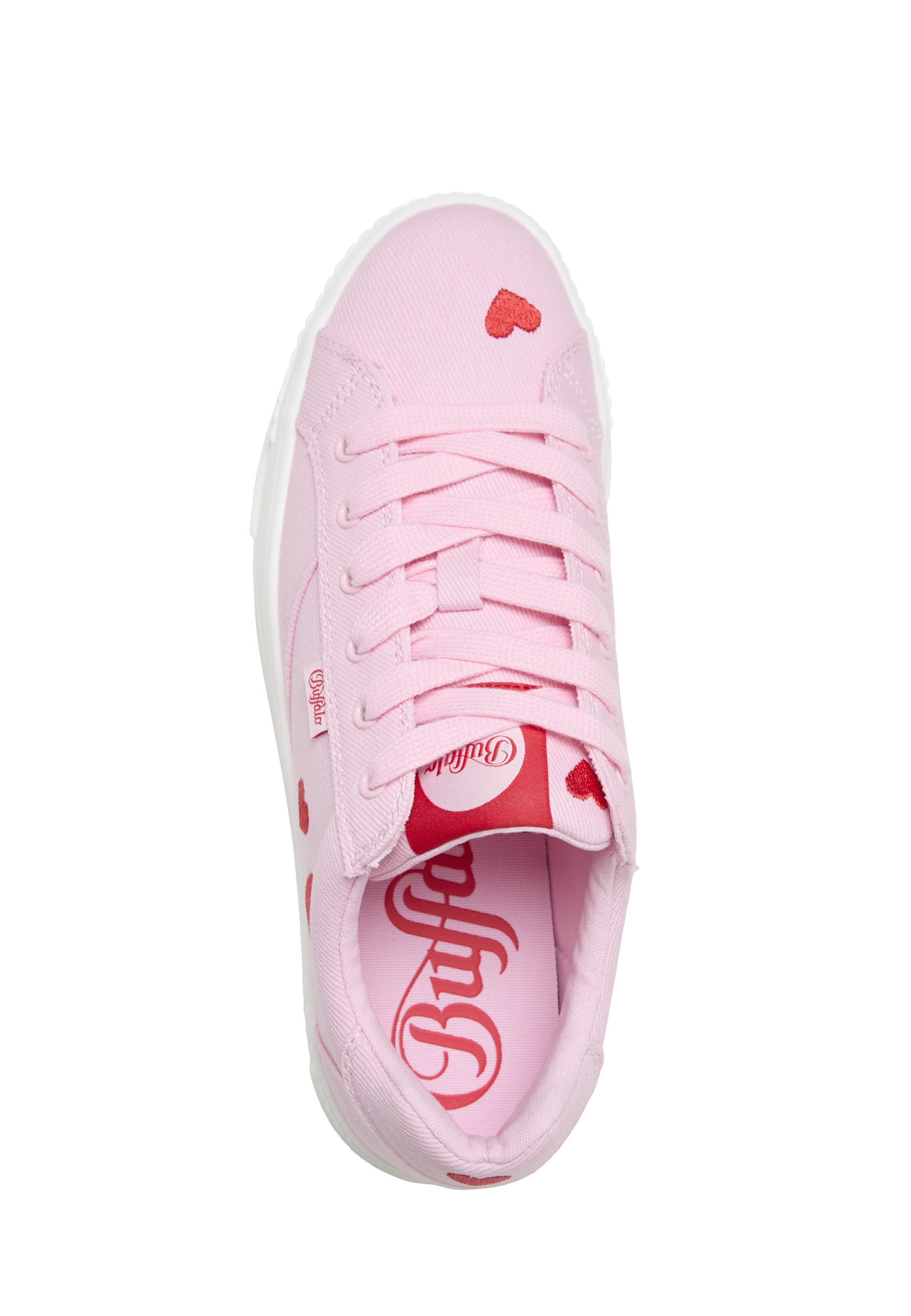 Baskets basses 'Paired Heart' BUFFALO en rose