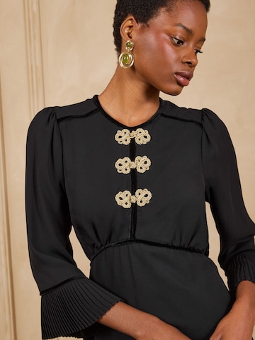 love & roses - Vestido en negro