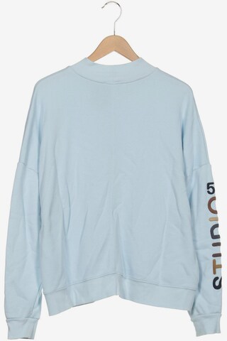MARGITTES Sweatshirt & Zip-Up Hoodie in XL in Blue