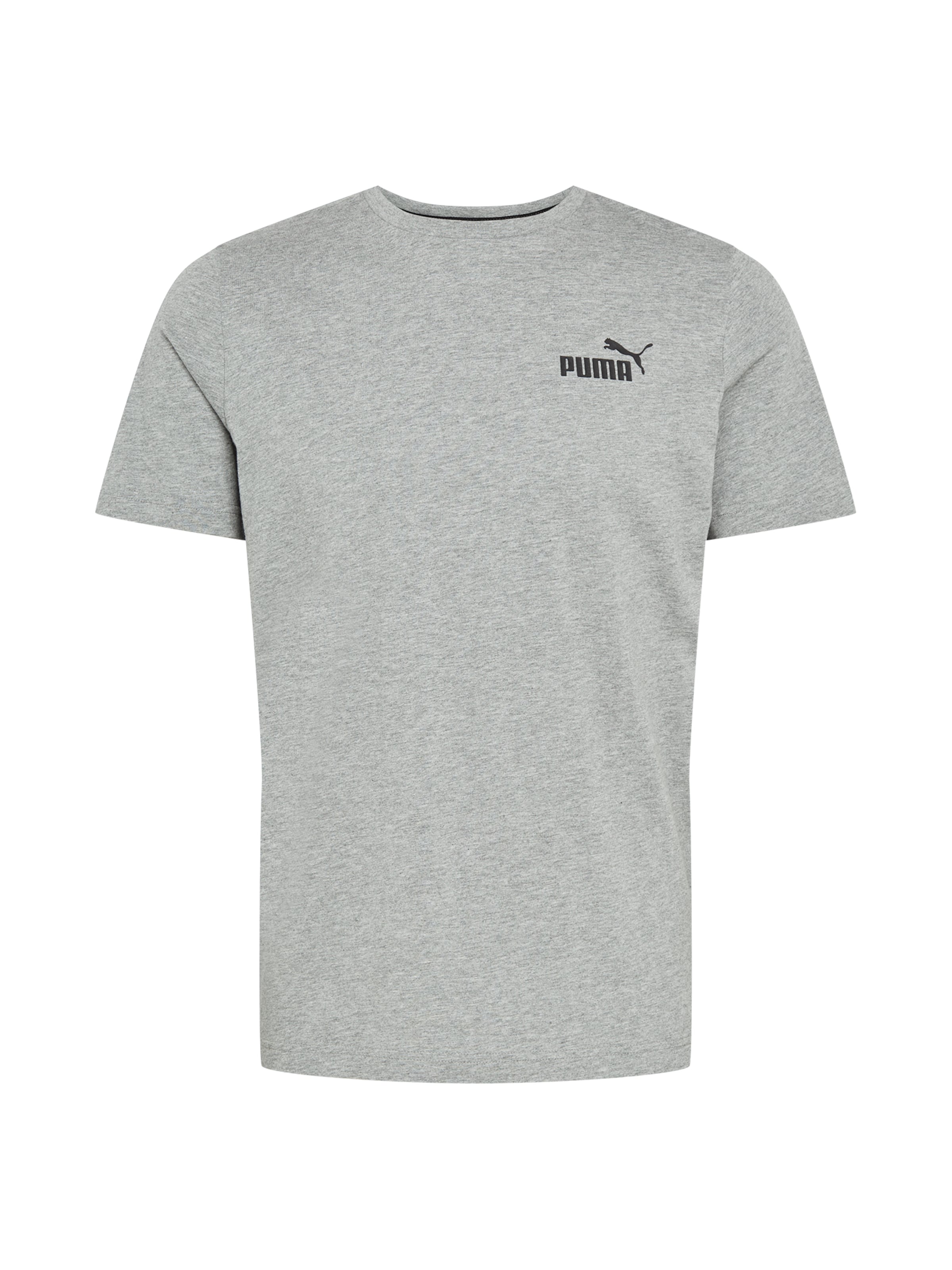 PUMA Funktionsshirt 'Essentials' in Grau: Vorderseite