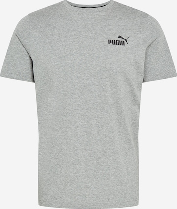 PUMA Performance Shirt 'Essentials' in Grey: front