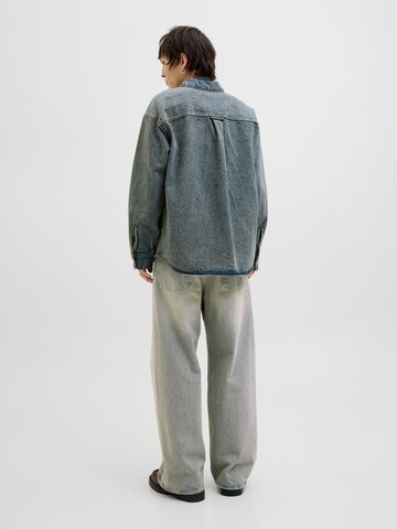 JACK & JONES Wide leg Jeans 'JJIDAVE' in Blue