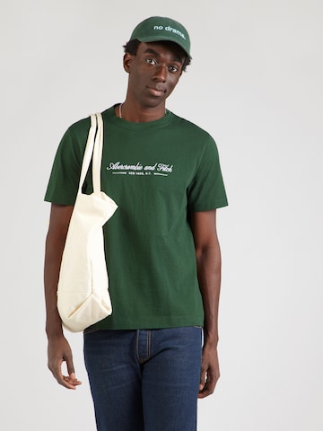 Abercrombie & Fitch T-Shirt in Grün: Vorderseite