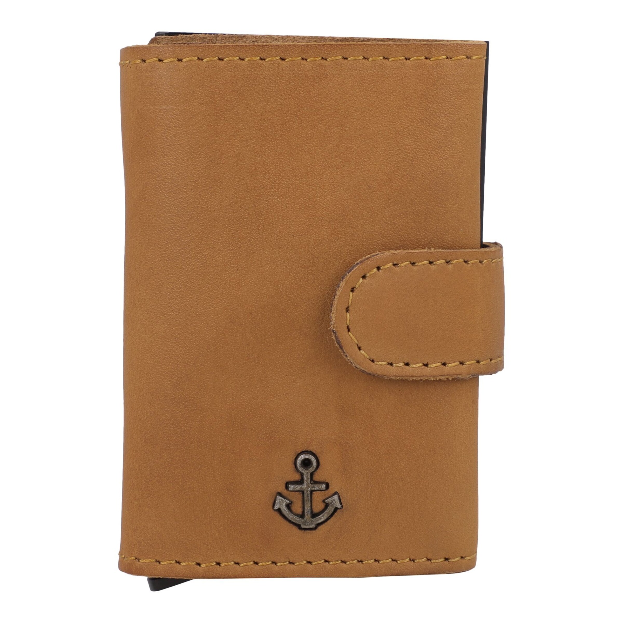 Harbour 2nd Wallet 'Robin' in Yellow: front