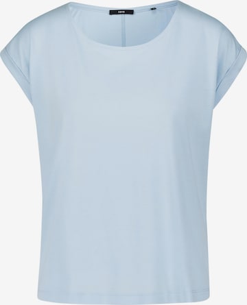 T-shirt zero en bleu : devant