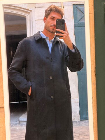 Manteau d’hiver TRAPP en noir