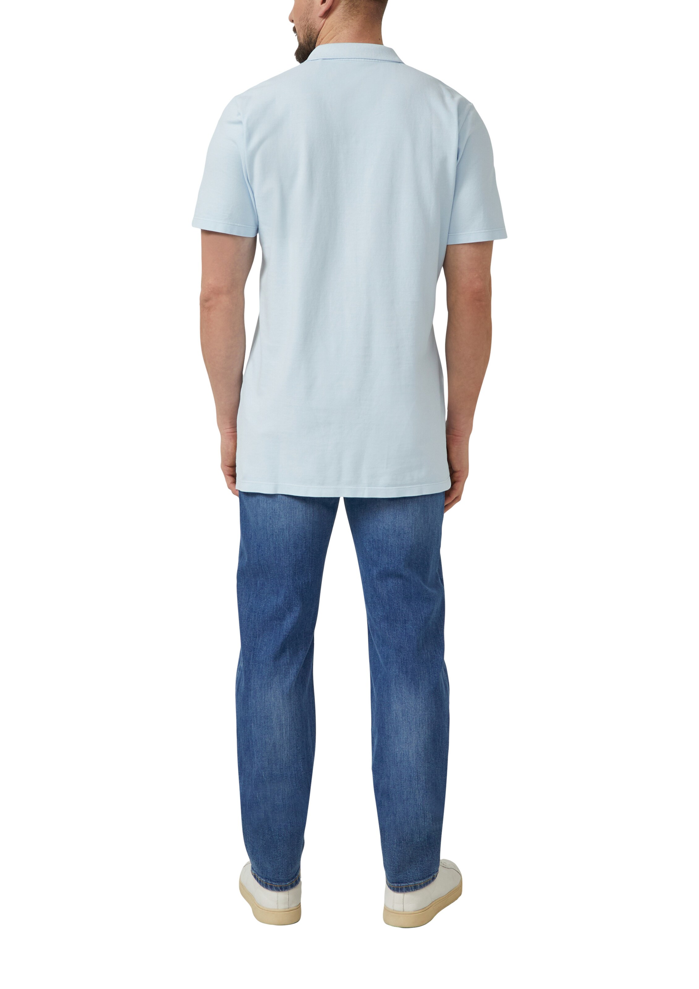 s.Oliver Men Tall Sizes Shirt in Blue