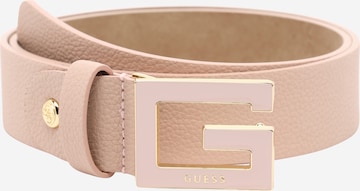 GUESS Opasek – pink: přední strana