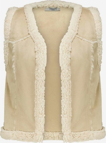 Deeluxe Vest 'Svany' in Beige: front