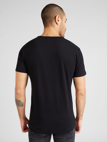 T-Shirt 'LONDON' AÉROPOSTALE en noir