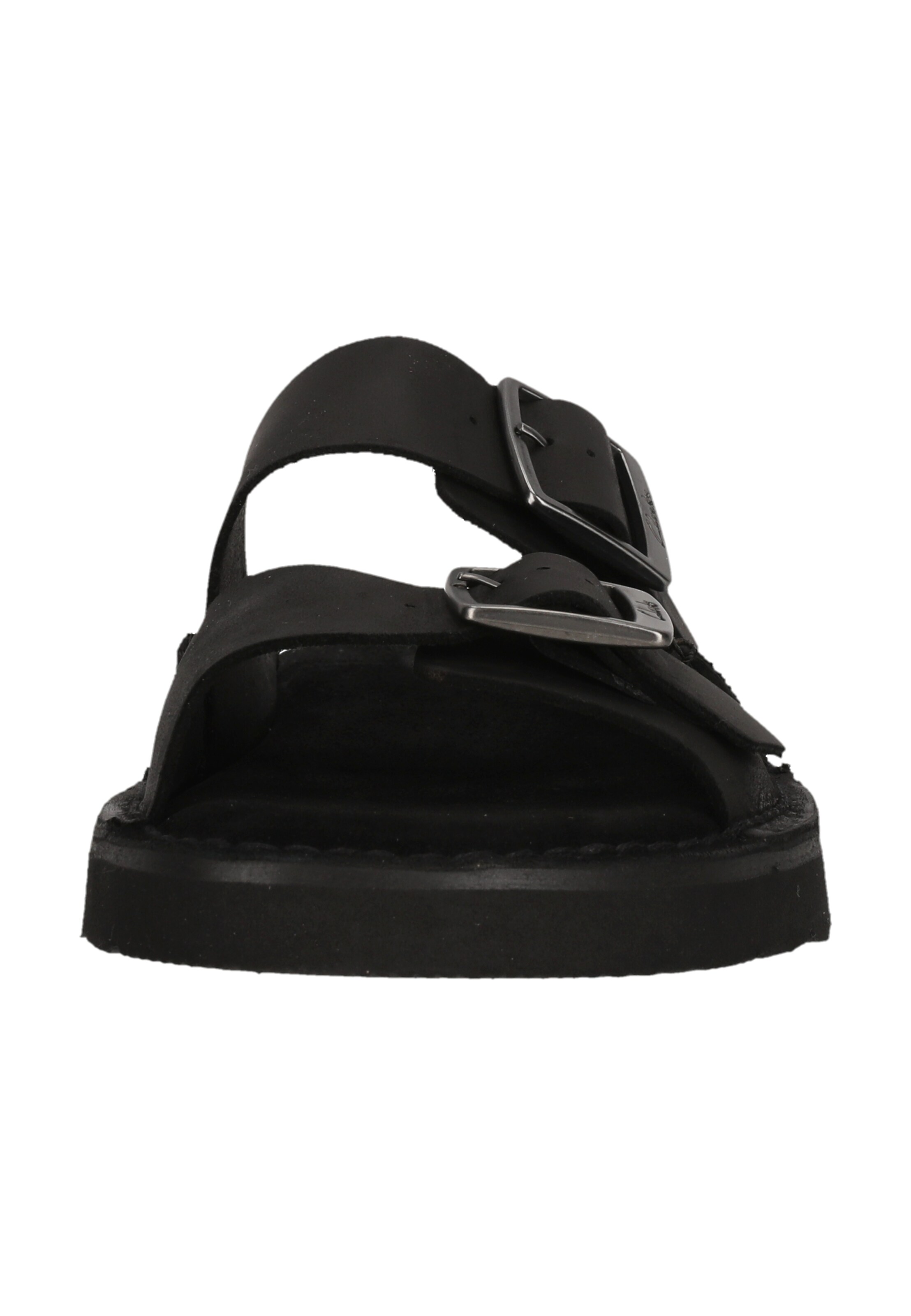 CLARKS Sandale 'Solsbury Strap' in Schwarz