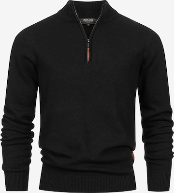 INDICODE JEANS Trui in Zwart: voorkant