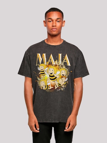T-Shirt 'Maja Thunders Legacy' F4NT4STIC en noir : devant