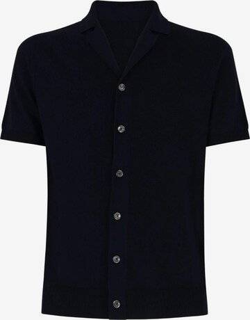 DANIELE ALESSANDRINI Regular fit Overhemd in Blauw: voorkant