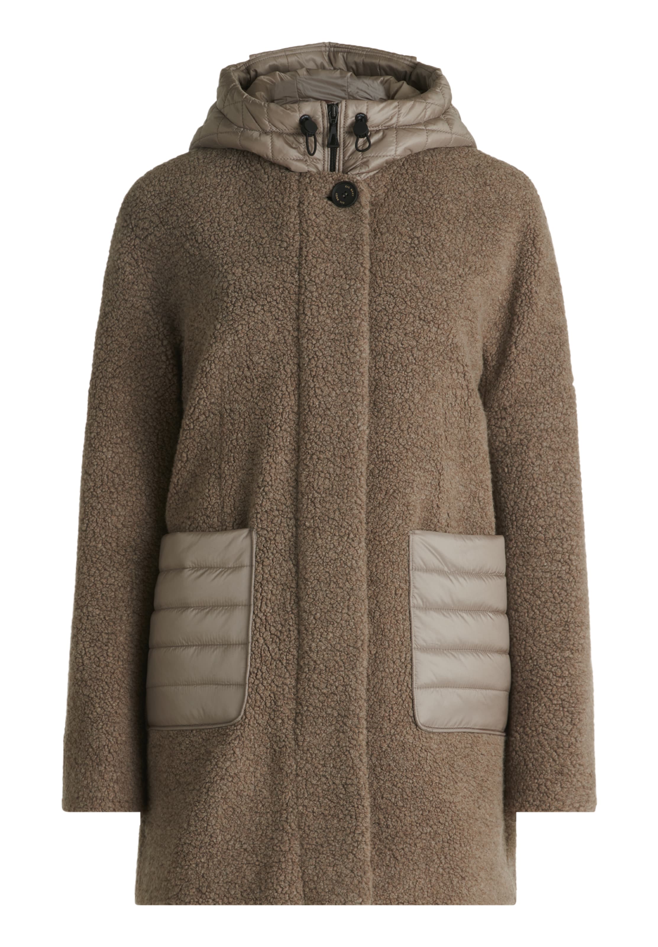 GIL BRET Ζακέτα φλις σε γκρι: μπροστά