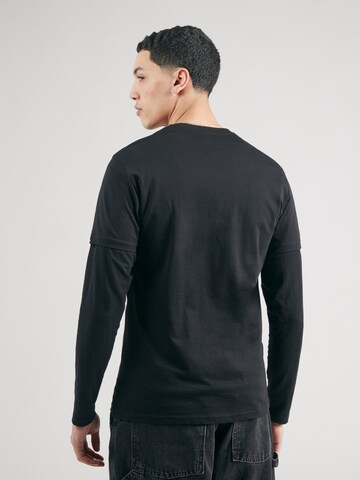 Maglietta 'Lightning' di ALPHA INDUSTRIES in nero