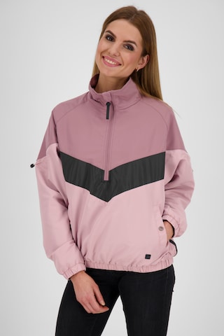 Alife and Kickin Performance Jacket 'Vanessa' in Pink: front